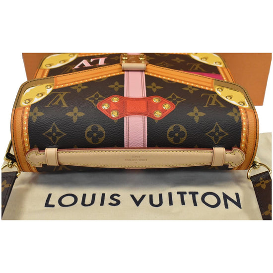 Louis Vuitton Pochette Metis Limited Edition Summer Trunks Monogram Canvas  Brown 2201041