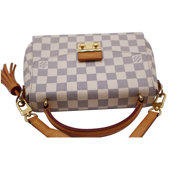 Louis Vuitton Croisette Bag Damier Azur Canvas White Cloth ref.1013853 -  Joli Closet