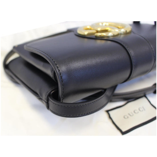 Arli leather clutch bag Gucci Beige in Leather - 26690539