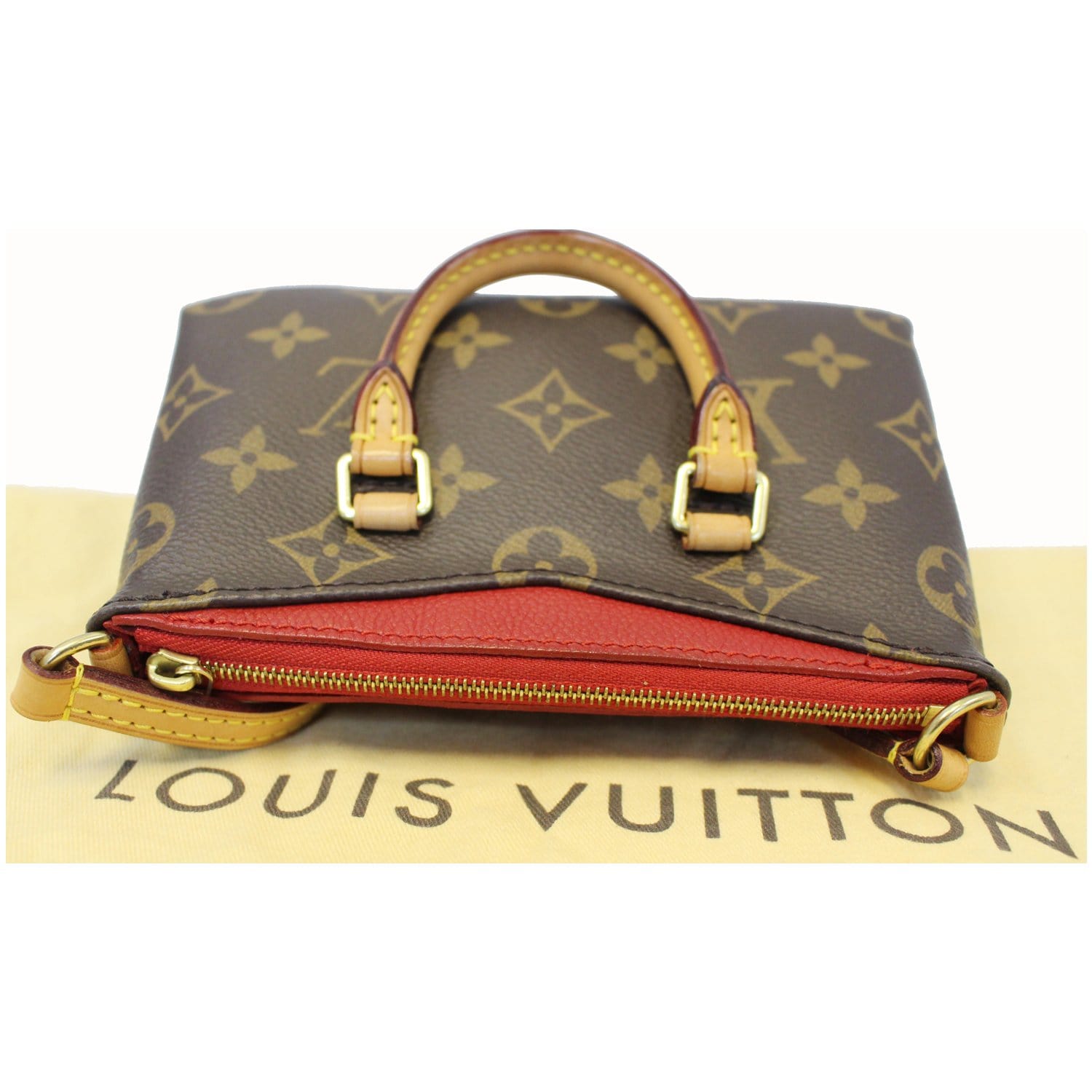 Louis Vuitton Nano Pallas Monogram Canvas Shoulder Bag