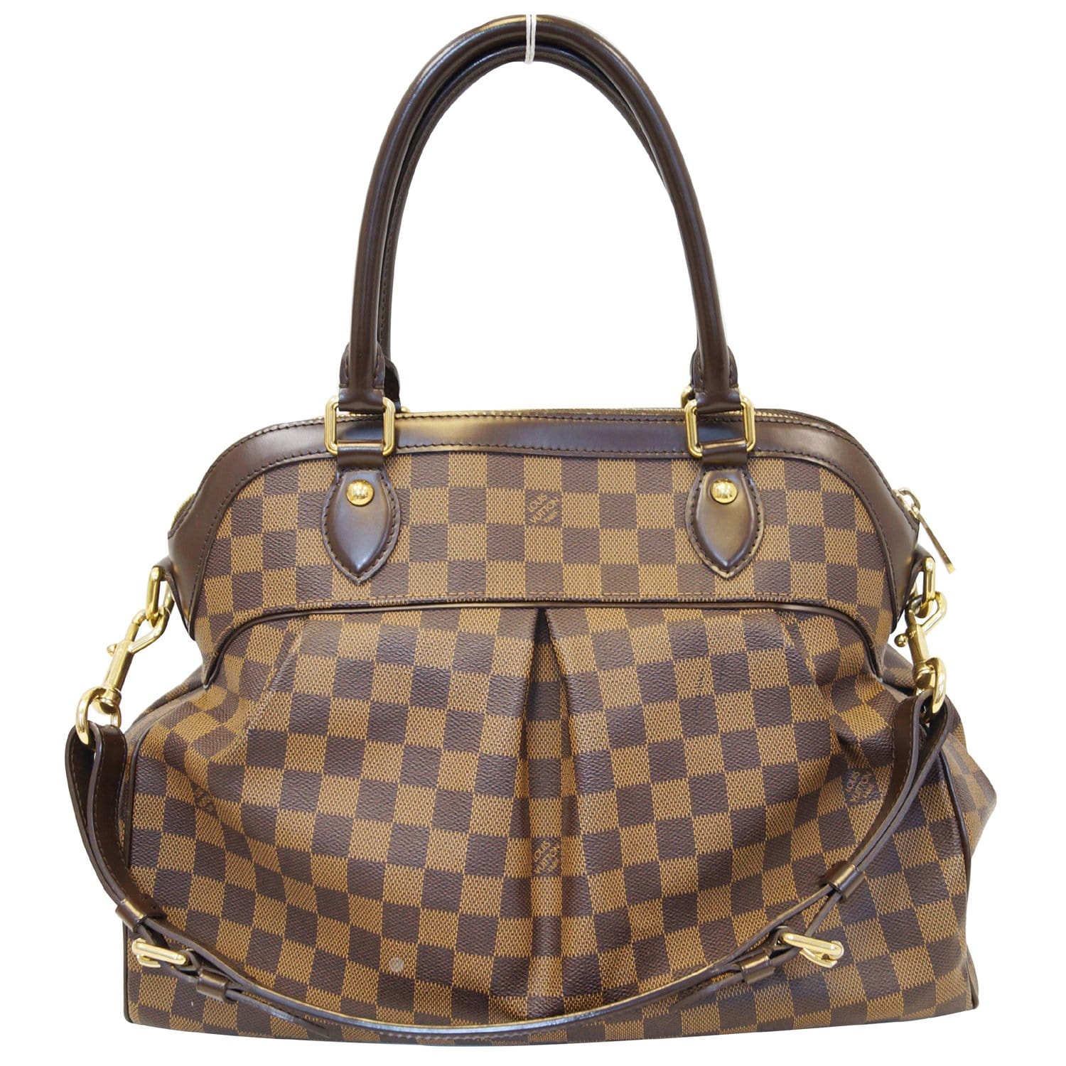 Authentic LOUIS VUITTON Trevi GM Shoulder Bag Handbag Damier