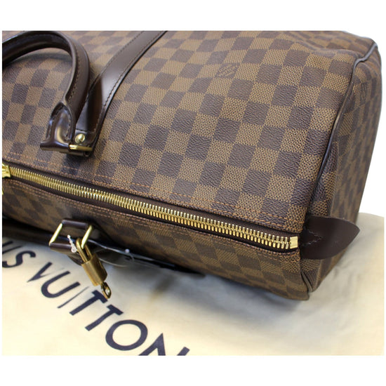 Louis Vuitton Damier Ebene Keepall 50 Duffle bag 4lv1123