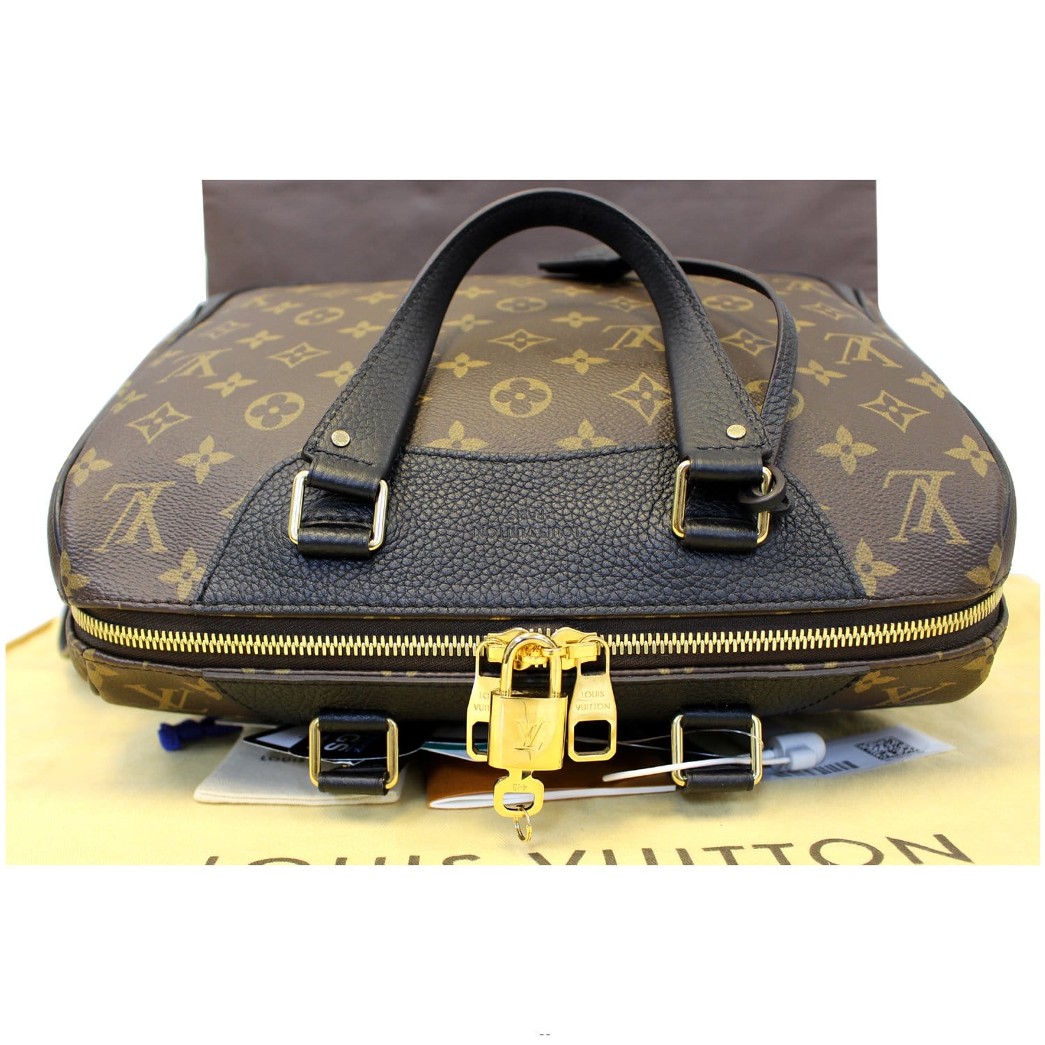 LOUIS VUITTON Monogram Canvas Retiro NM Shoulder Bag Noir