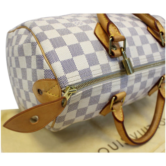 Louis Vuitton Speedy Handbag Damier 30 White 2373431