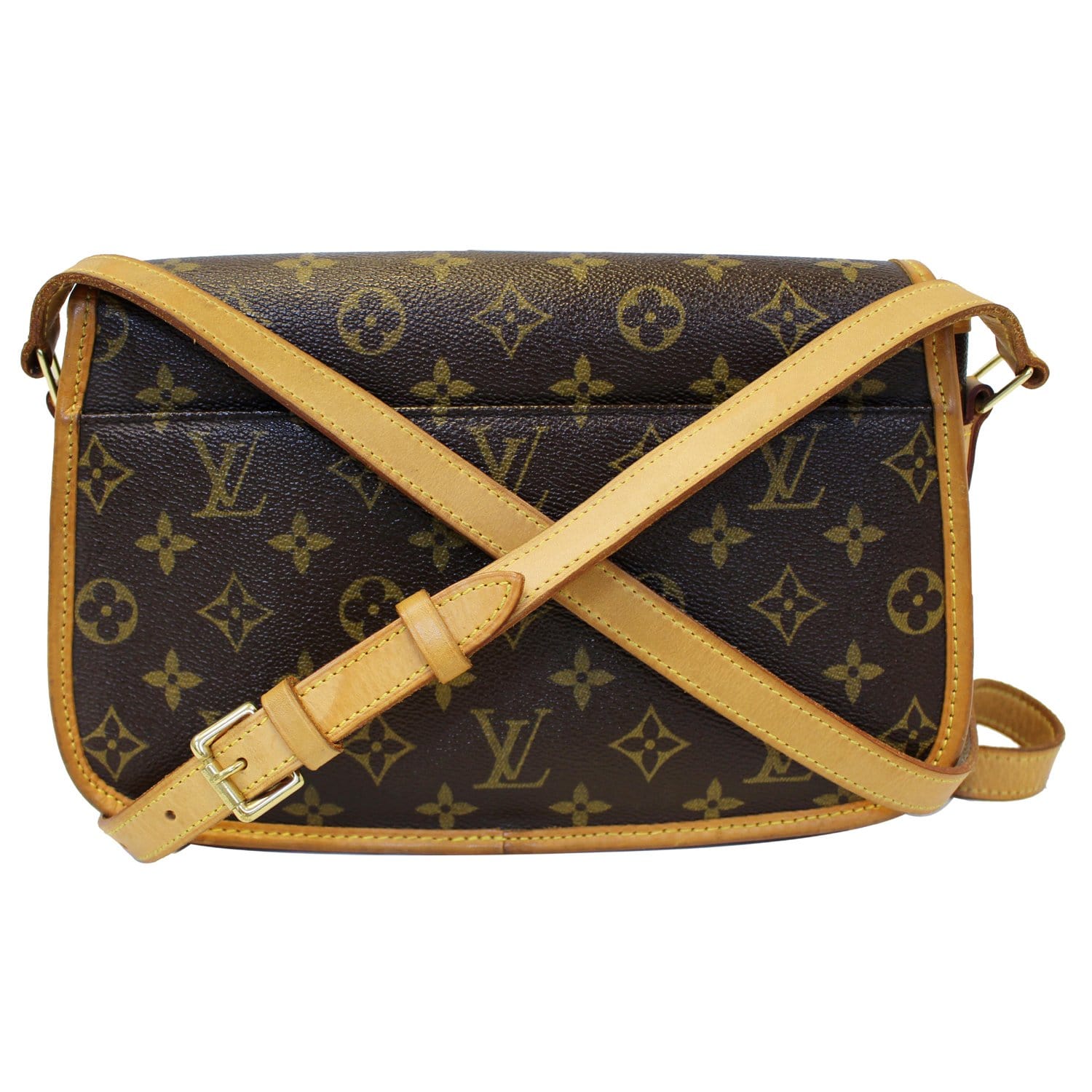 LOUIS VUITTON Sologne Monogram Canvas Shoulder Crossbody Bag Brown-US