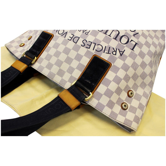 L*V Damier Azur Cabas Adventure PM Bag (Pre-Owned) – ZAK BAGS ©️