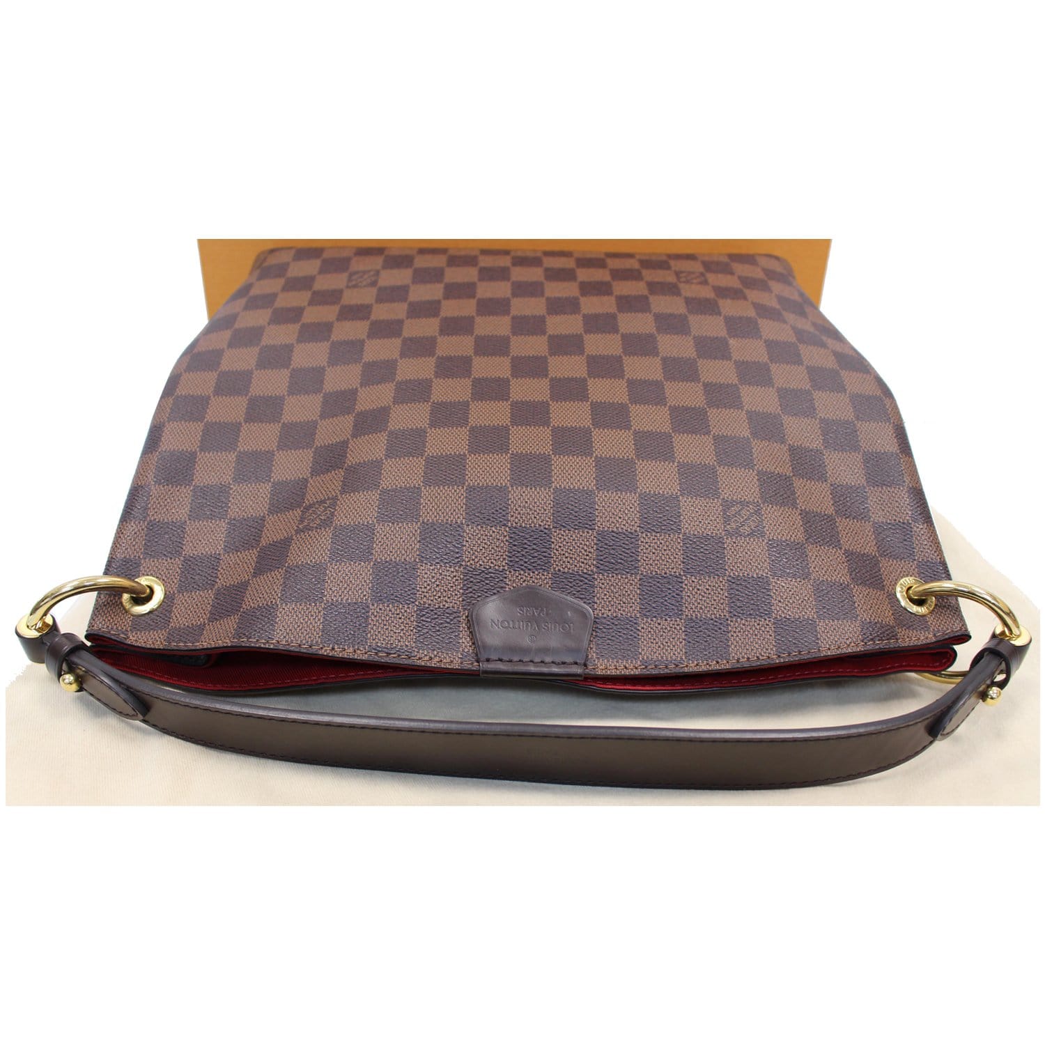 Louis Vuitton Graceful PM Damier Ebene Shoulder Bag