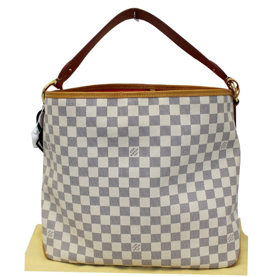 LOUIS VUITTON Delightful MM NM Damier Ebene Hobo Shoulder Bag-US