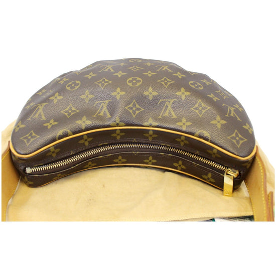 LOUIS VUITTON BROWN MONOGRAM CROISSANT MM BAG – RDB