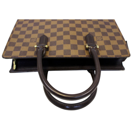 LOUIS VUITTON Damier Ebene Sac Shopping Limited Tote Bag