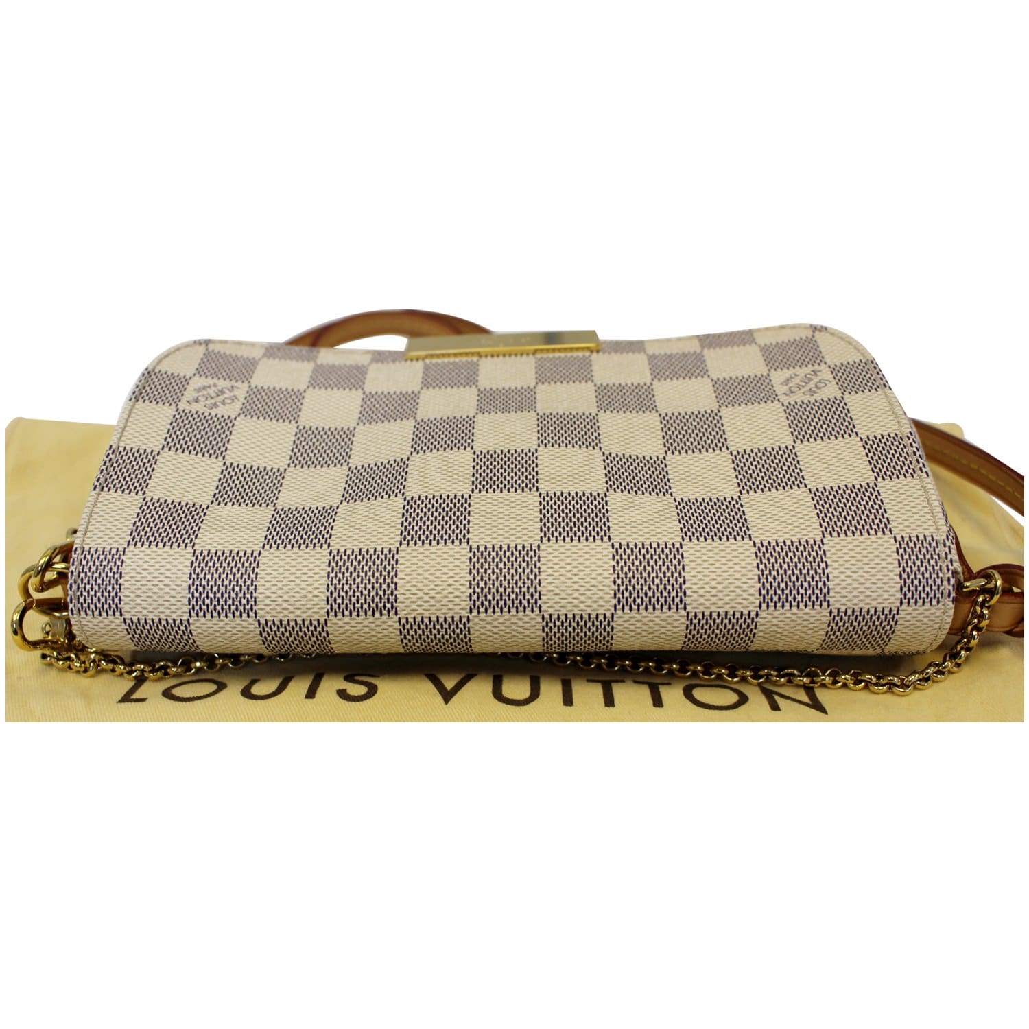 LOUIS VUITTON Favorite PM Damier Azur Crossbody Bag-US