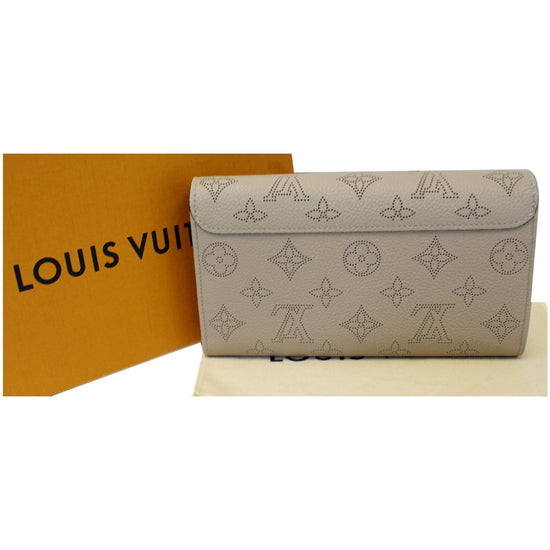 Louis Vuitton Iris Wallet NM Mahina Leather Neutral