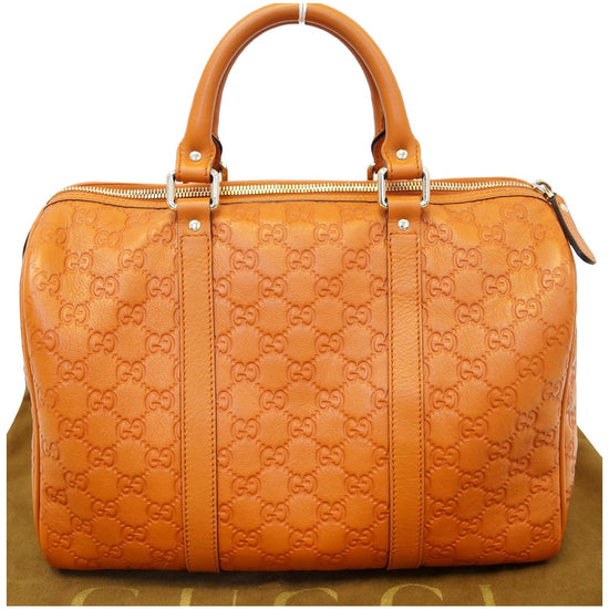 Gucci Orange GG Joy Boston Bag – Votre Luxe