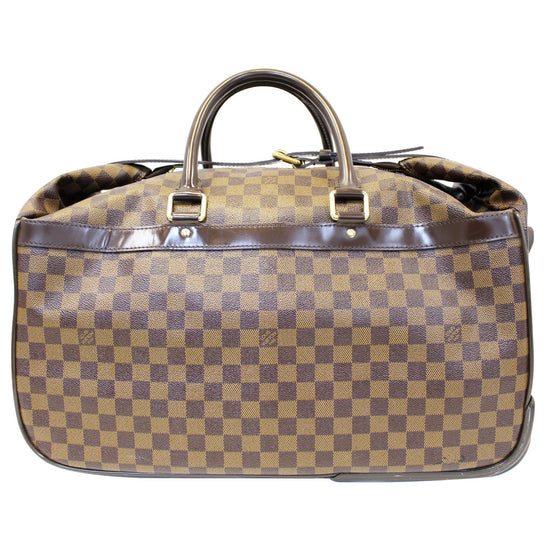 Louis Vuitton Damier Ebene Eole 50 Rolling Luggage Wheels Duffle  Convertible at 1stDibs  louis vuitton duffle bag with wheels, louis vuitton  eole 50 rolling luggage, ralph lauren suitcase with wheels