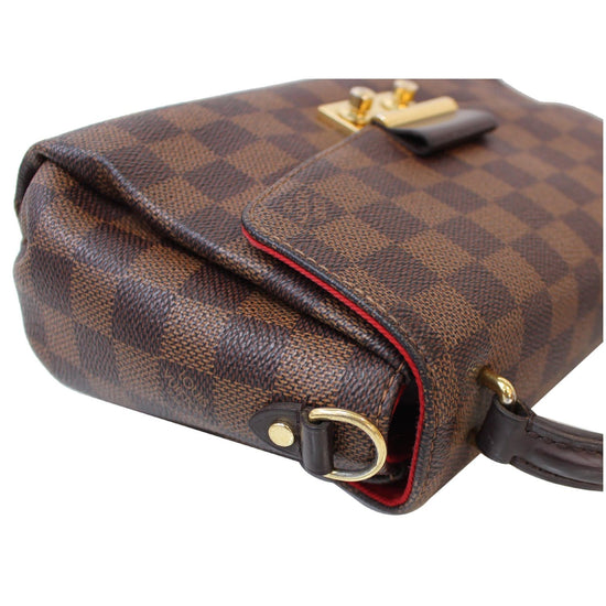 Louis Vuitton // Brown Damier Ebene Croisette Shoulder Bag – VSP