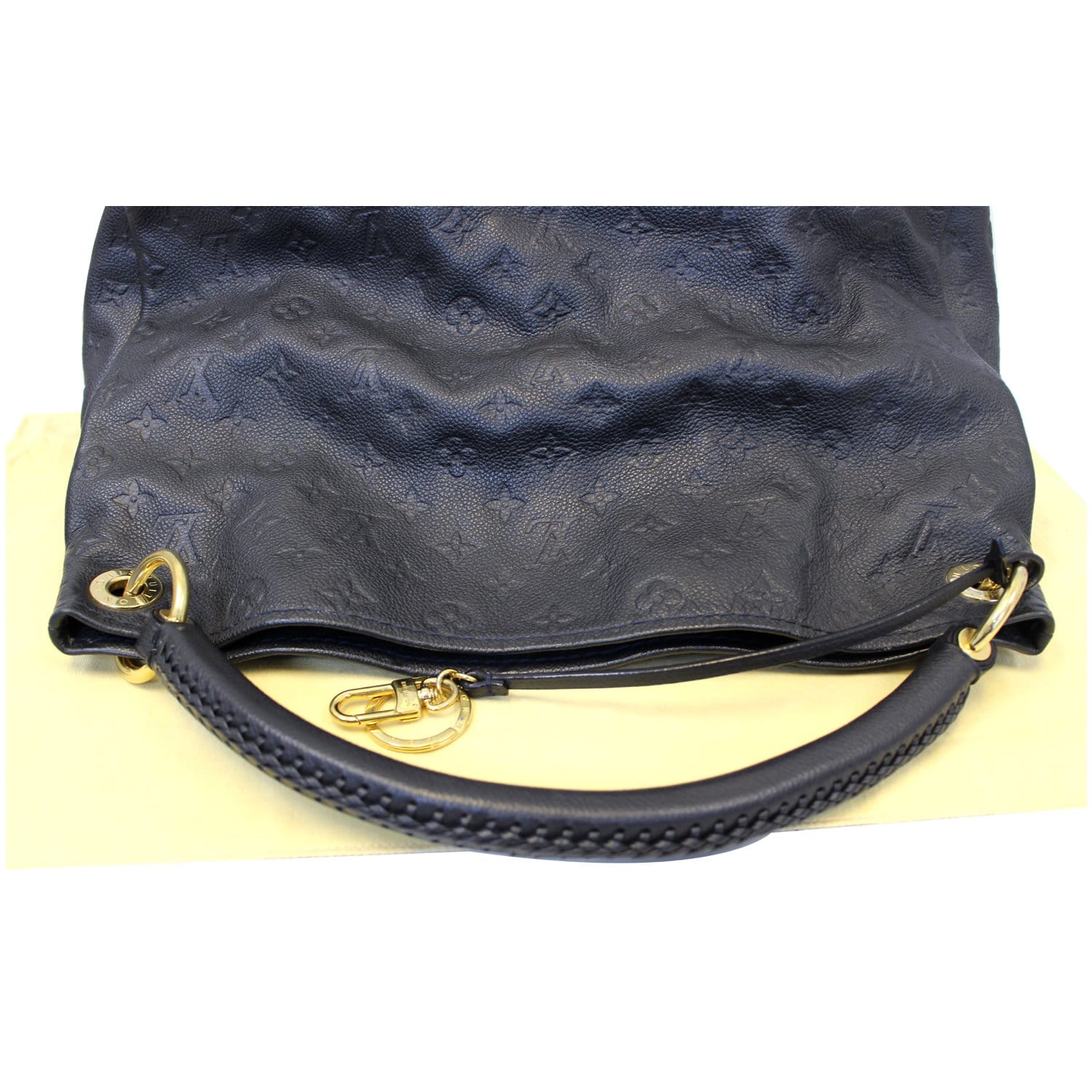 Louis Vuitton Artsy MM Empreinte Blue Infini Monogram Shoulder Bag-US