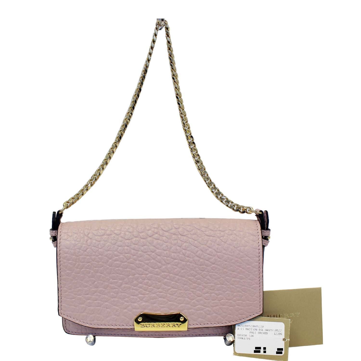 Burberry Clutch Bag - Burberry Small Signature Pink