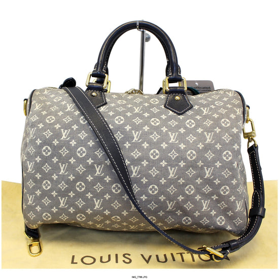 Bolsa com Alça Louis Vuitton Speedy Bandouliere Mini Lin 30