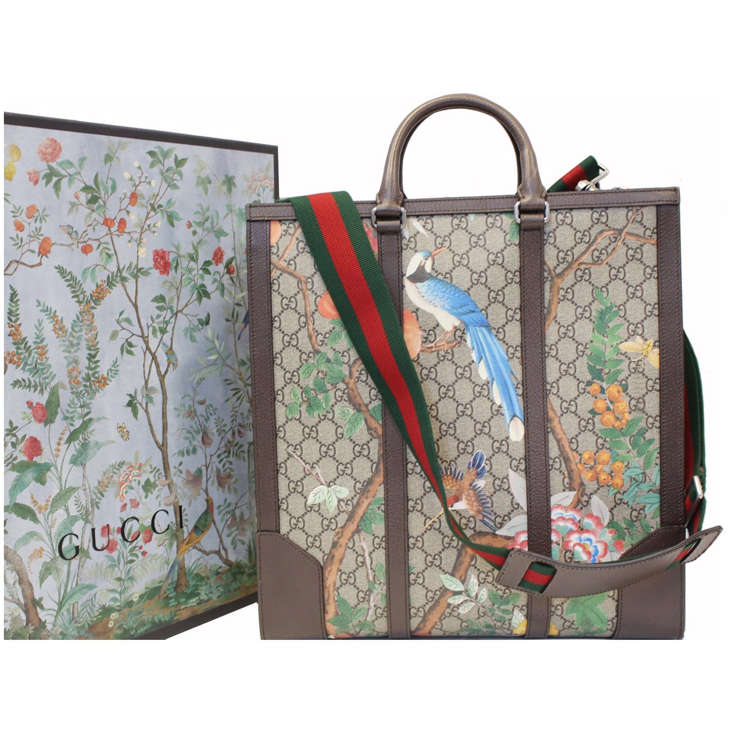 gucci tian gg supreme tote