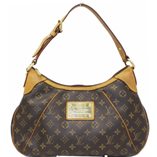 Thames leather handbag Louis Vuitton Brown in Leather - 31435433