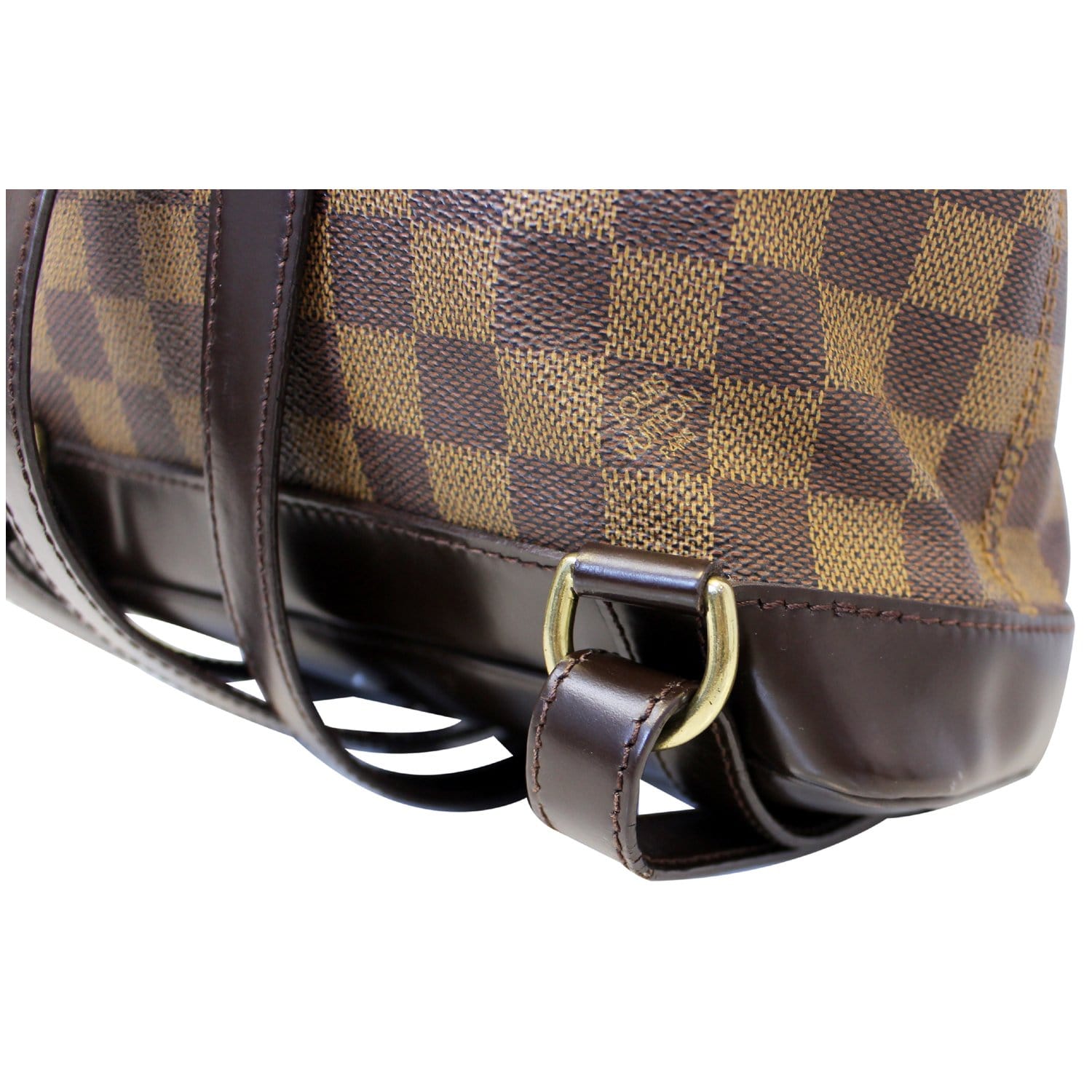 Louis Vuitton Damier Ebene Soho Backpack Bag Brown