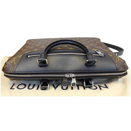 Louis Vuitton Monogram Macassar Porte Documents Jour NM (SHG-YTFYZj) –  LuxeDH