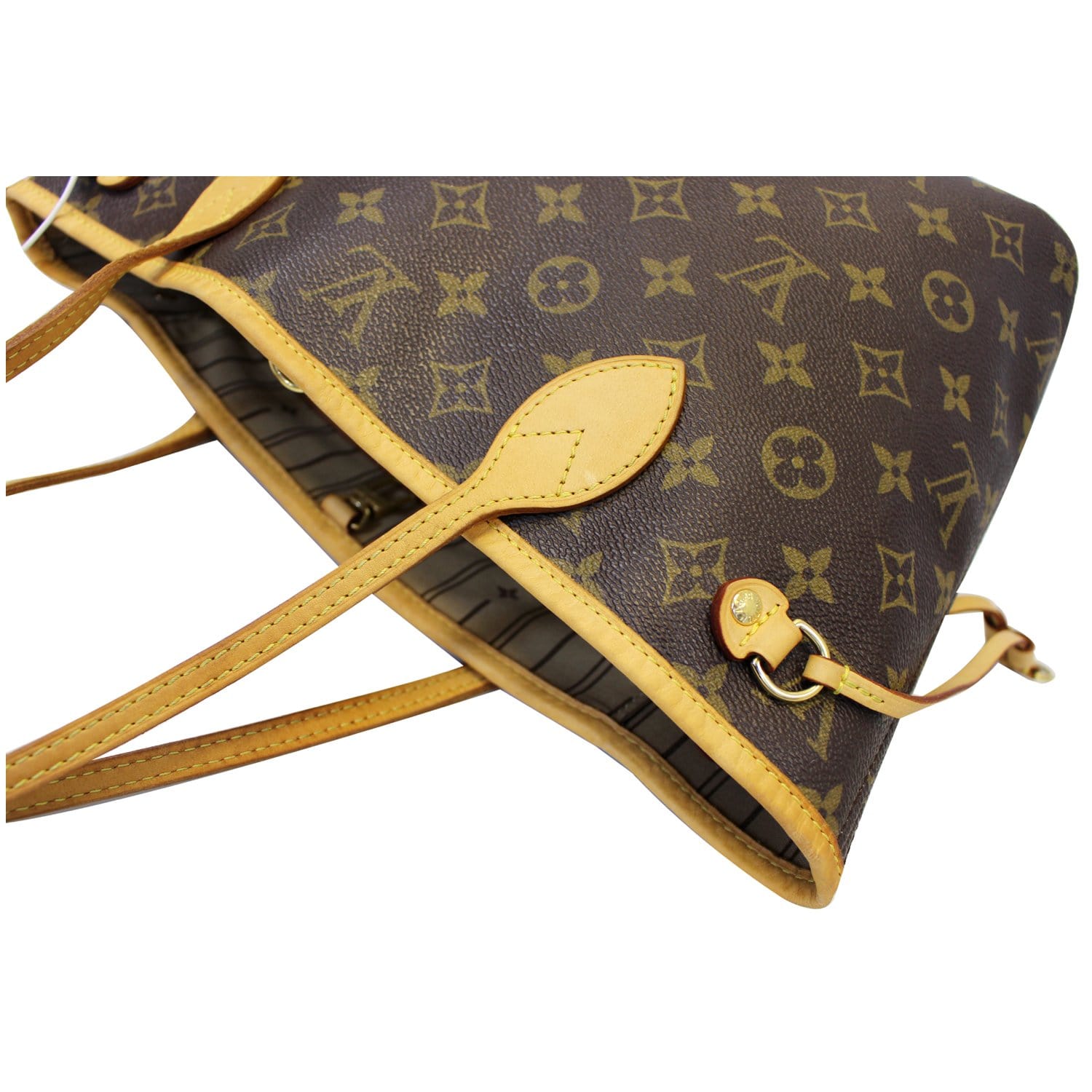 LOUIS VUITTON Neverfull PM Monogram Canvas Tote Shoulder Bag-US