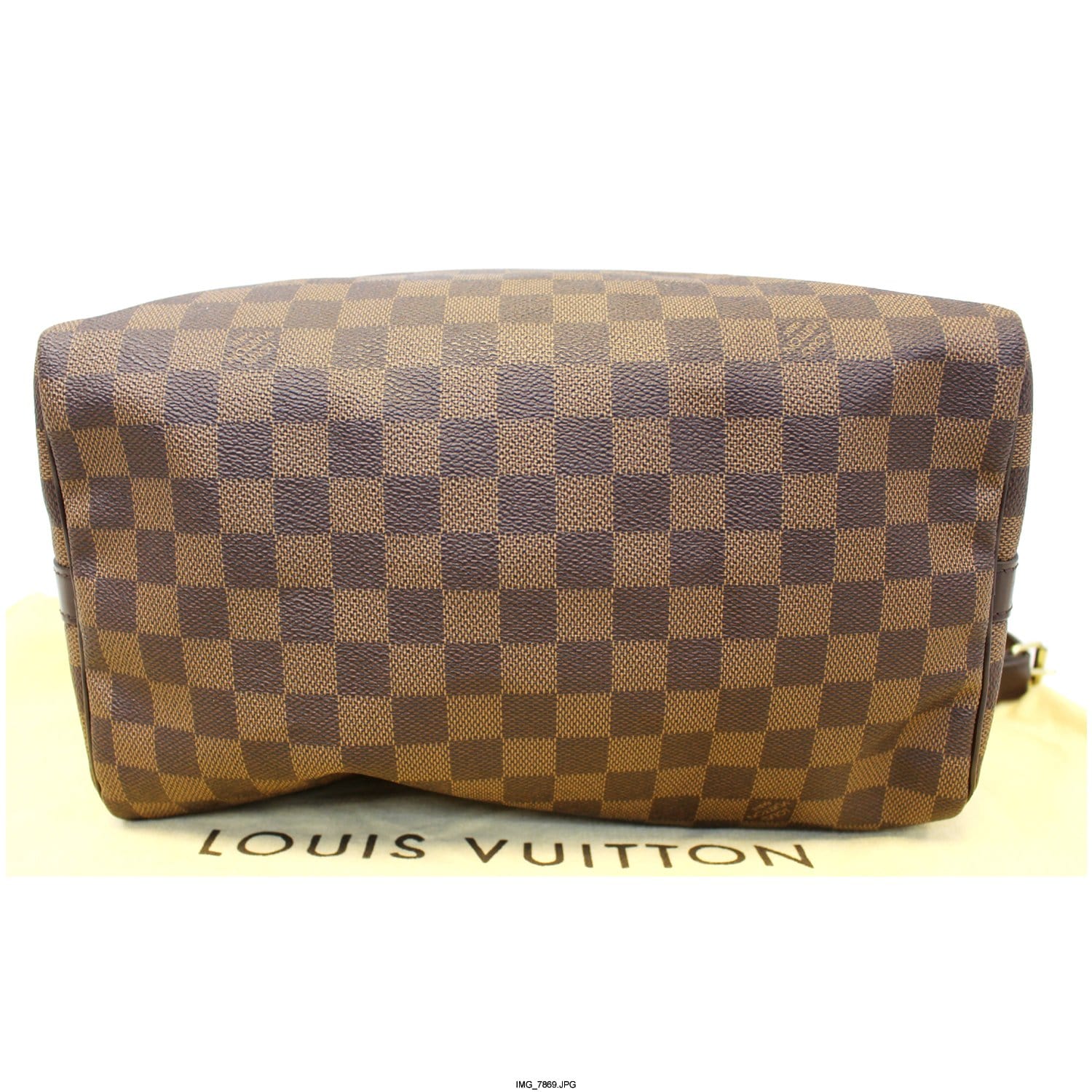 LOUIS VUITTON Speedy 30 Bandouliere Damier Ebene Shoulder Bag-US