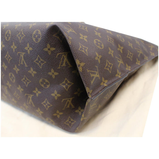 LOUIS VUITTON All-In MM Monogram Canvas Shoulder Bag Brown