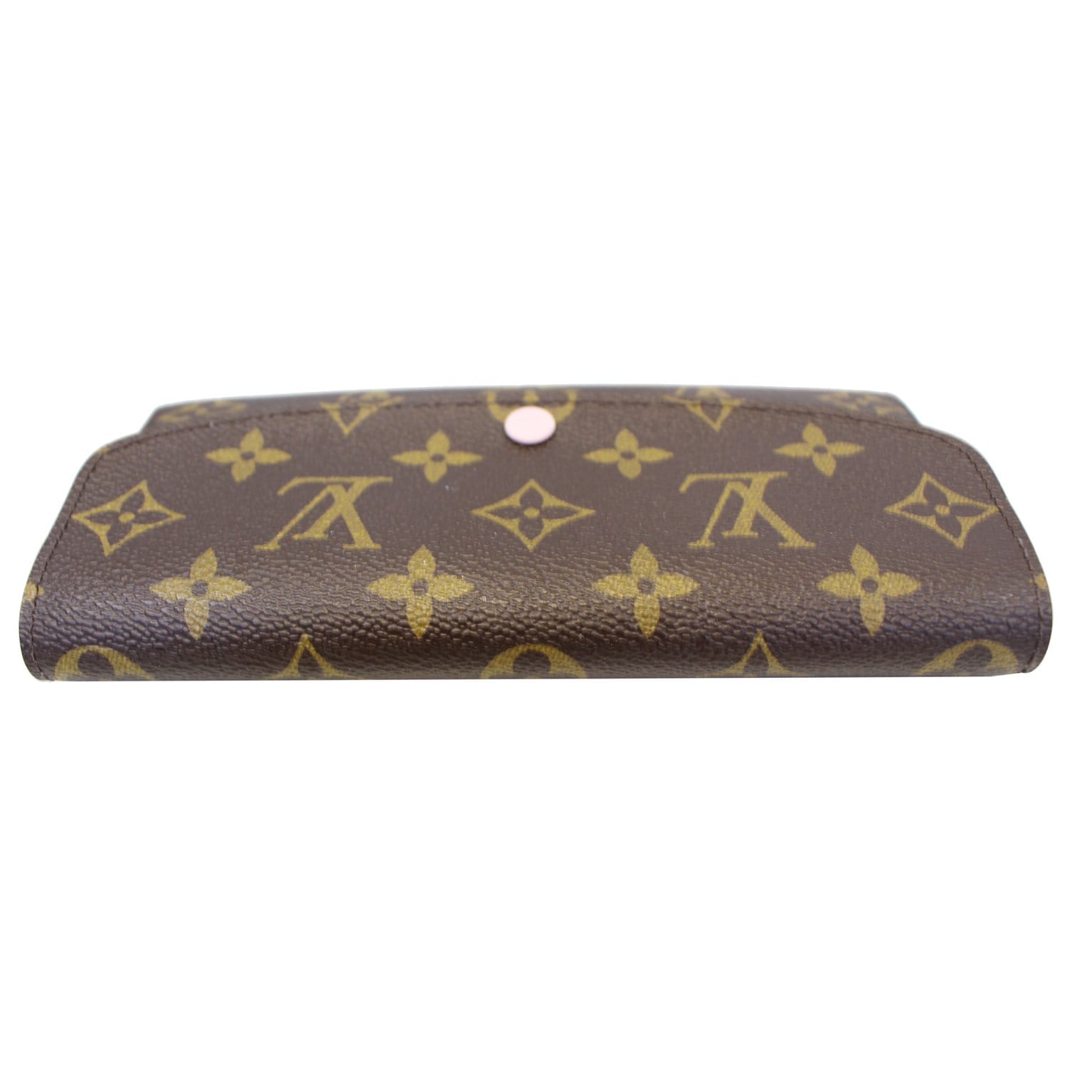 LOUIS VUITTON Emilie Monogram Canvas Wallet Rose Ballerine-US