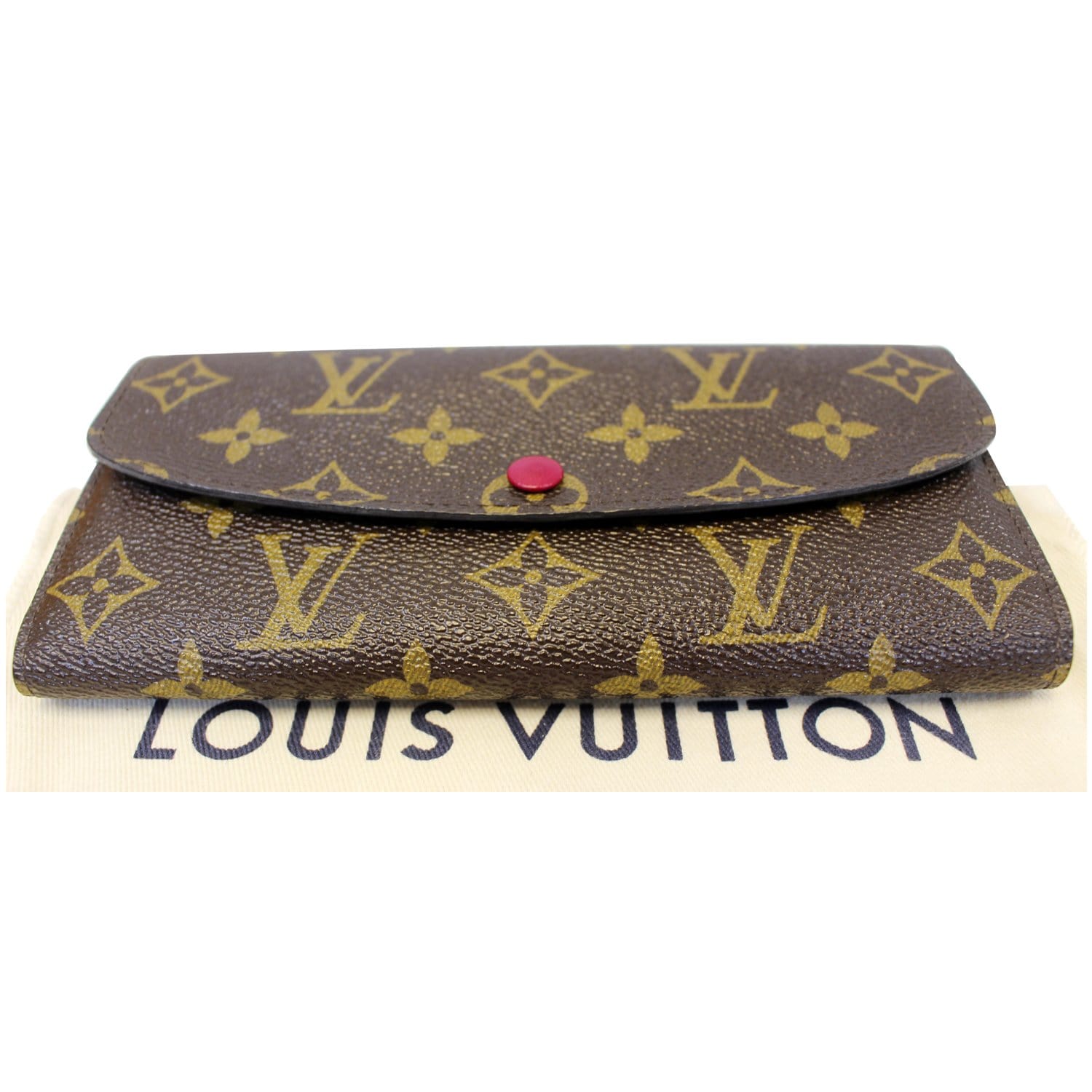 Louis Vuitton Emilie Wallet - Lv Monogram Wallet Fuchsia