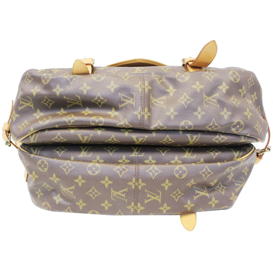 Louis Vuitton - Brown Monogram Canvas Saumur Monogram 43 Shoulder Bag