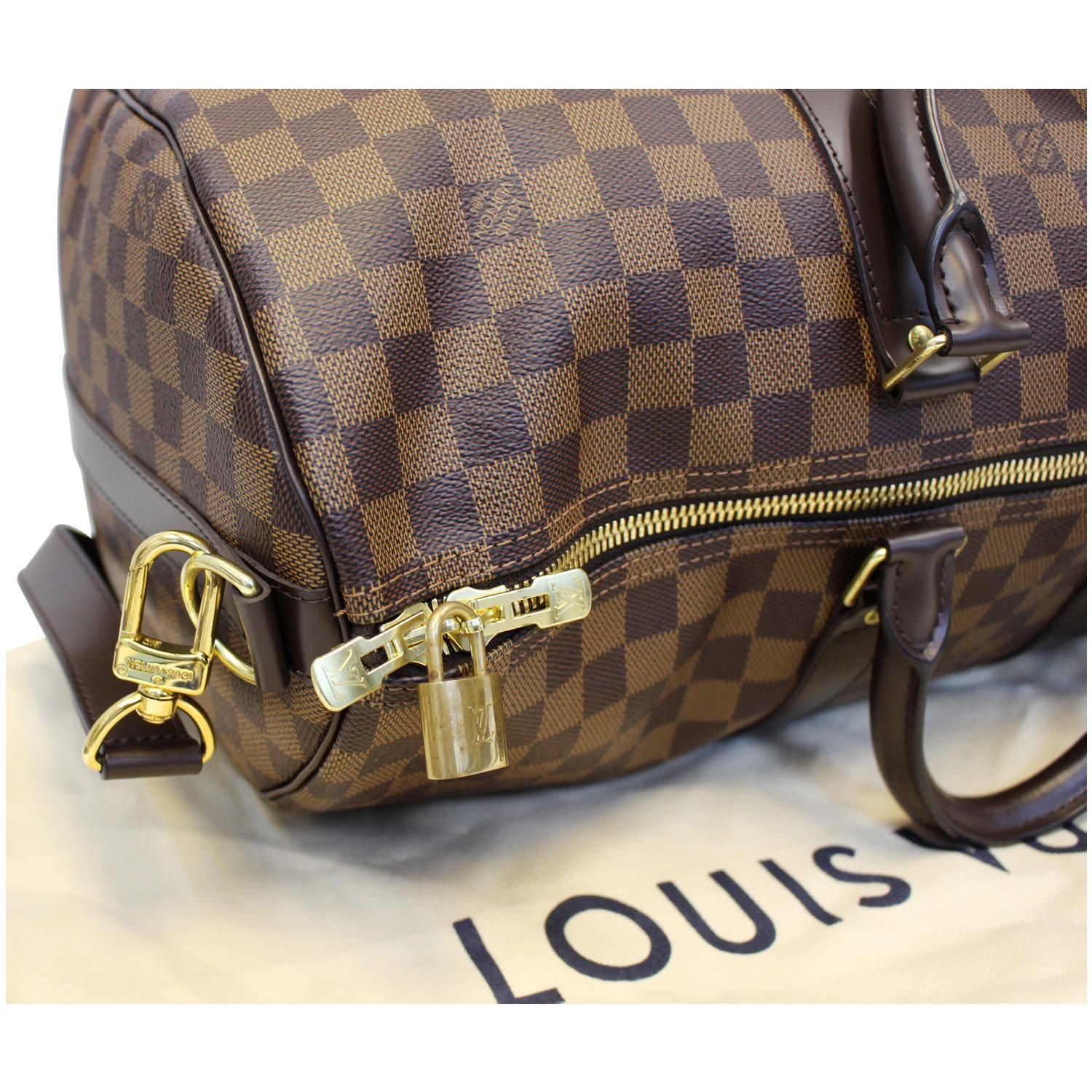 Louis Vuitton Womens Canvas Monogram Keepall 45 Bandouliere M41418 Bro -  Shop Linda's Stuff