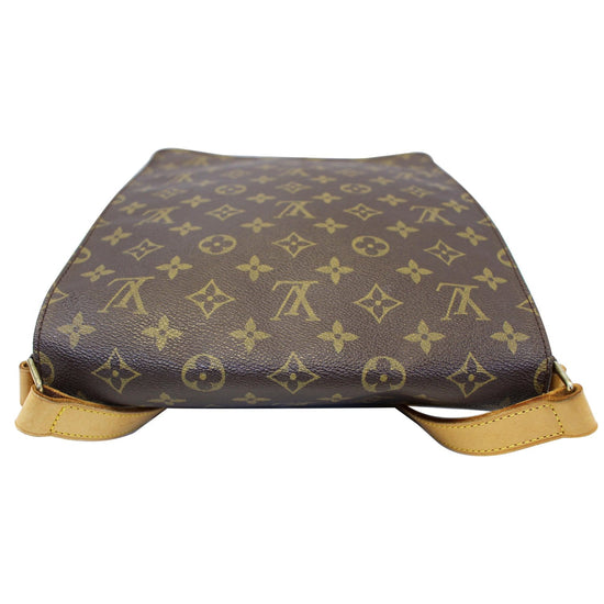 Salsa cloth crossbody bag Louis Vuitton Brown in Cloth - 30180038