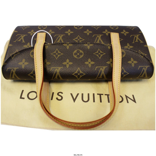 LOUIS VUITTON Sonatine Monogram Canvas Satchel Bag