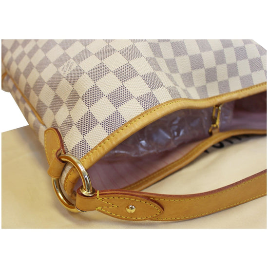 Louis Vuitton Delightful PM Damier Azur Shoulder Bag ○ Labellov