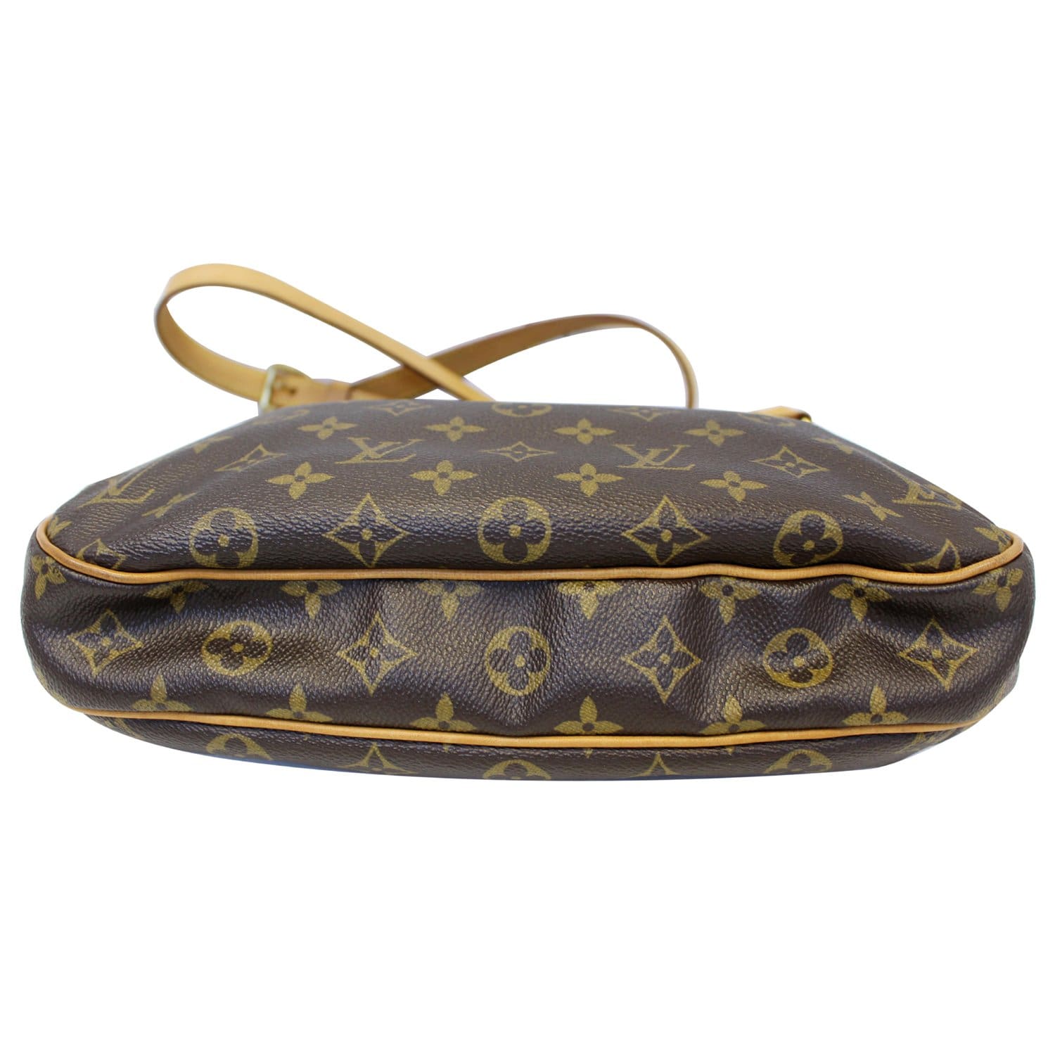 LOUIS VUITTON Odeon MM Monogram Canvas Shoulder Bag Brown-US