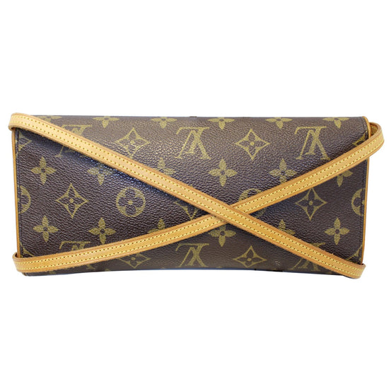 Louis Vuitton Monogram Canvas Pochette Twin GM QJA0CJHJ03241