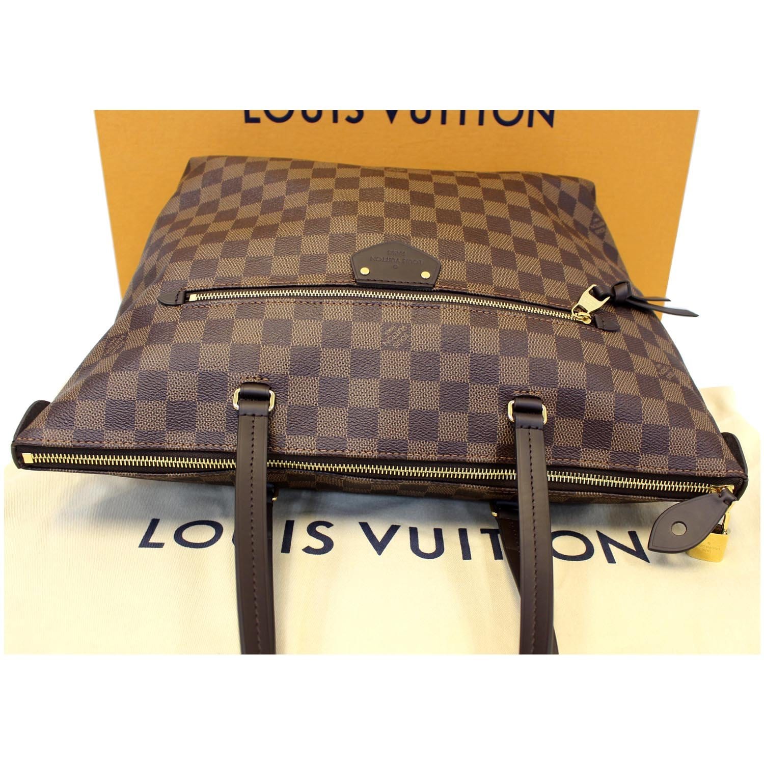 Louis Vuitton Iena MM - Lv Damier Ebene Shoulder Bag