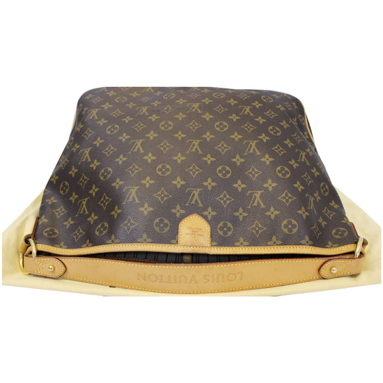 Louis Vuitton Delightful MM Monogram Canvas Brown Leather ref.538477 - Joli  Closet