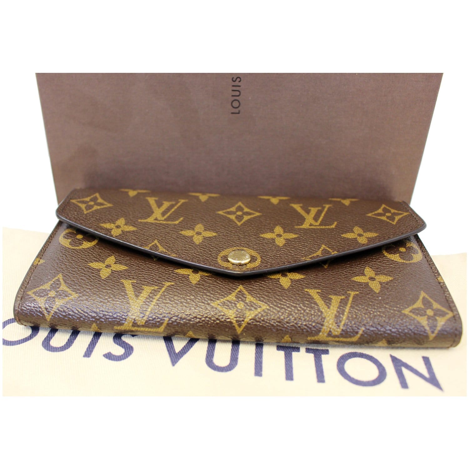 LOUIS VUITTON Sarah NM Monogram Canvas Wallet-US