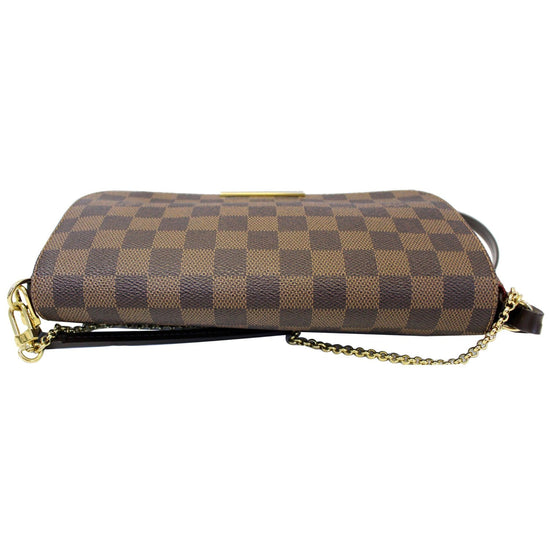 Louis Vuitton Favorite MM Damier Ebene Crossbody (SD4115)+ - Reetzy