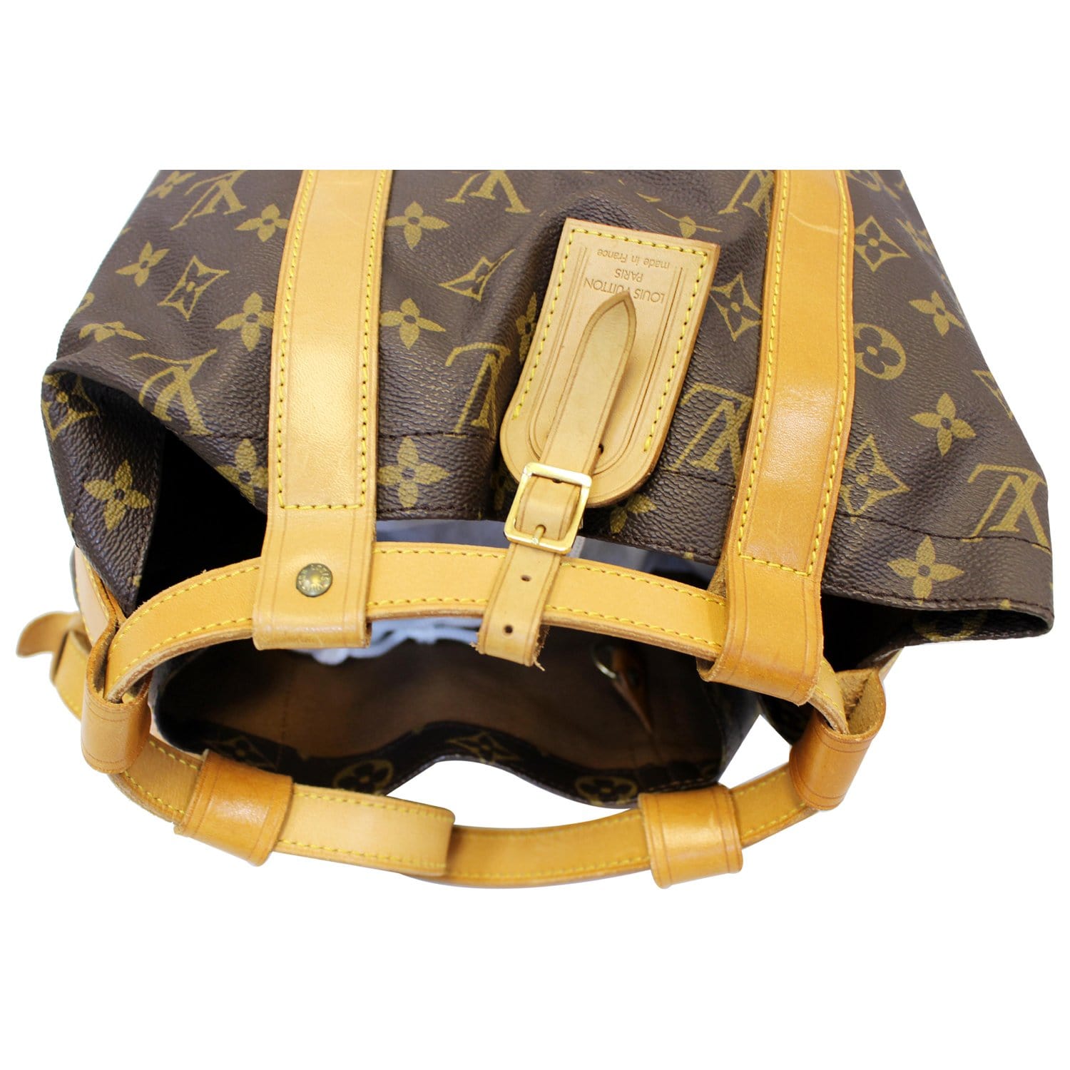 LOUIS VUITTON Randonnee GM Monogram Canvas Backpack Bag Brown-US