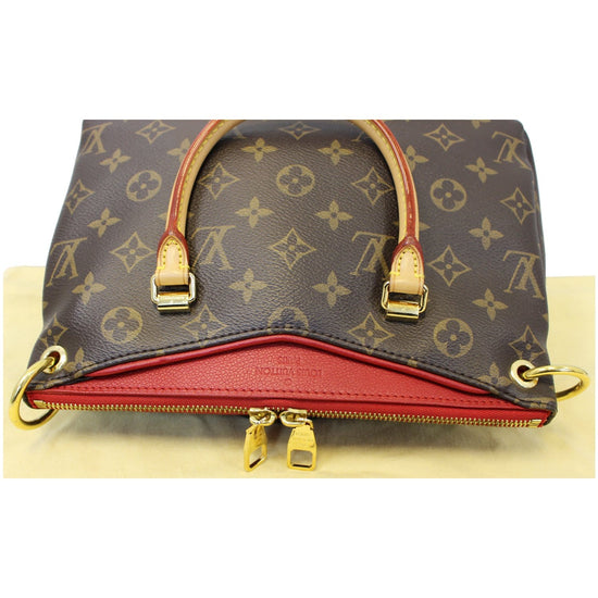 Louis Vuitton Monogram Canvas And Leather Nano Pallas Bag at