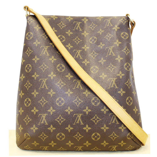 LOUIS VUITTON MUSETTE SALSA GM MONOGRAM CANVAS CROSSBODY BAG-TT3352-Sold 