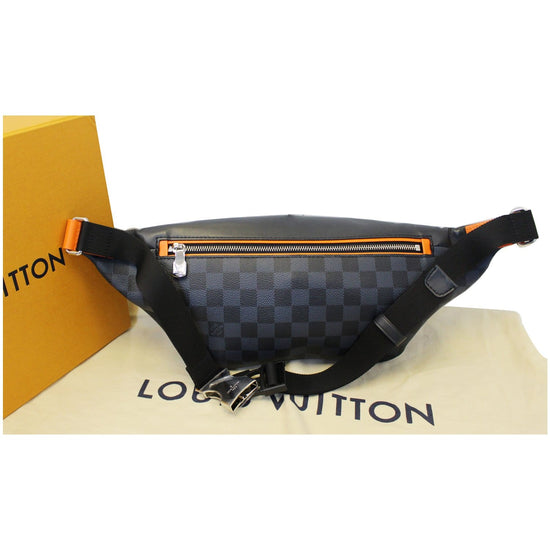 Louis Vuitton Damier Cobalt Orange Race Discovery Bumbag – Savonches