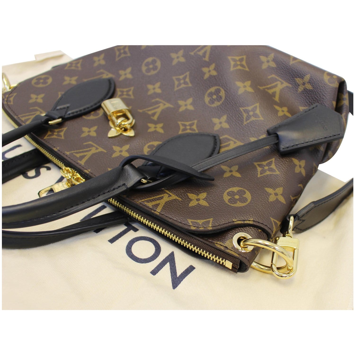 Louis Vuitton Flower Tote Zipped PM Monogram Shoulder Bag