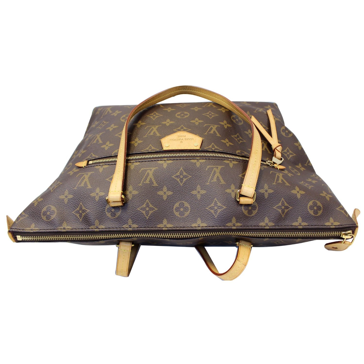 LOUIS VUITTON Iena MM Monogram Canvas Shoulder Bag Brown-US