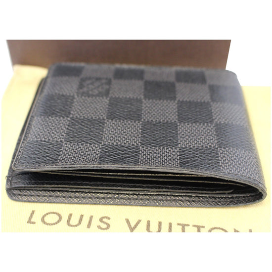 LOUIS VUITTON Portefeiulle Multiple Wallet Damier Graphite GY N62663 35JH221