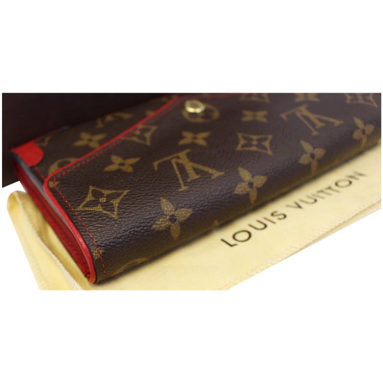 Louis Vuitton Monogram Canvas Sarah Retiro Wallet QJADIV1YRB041